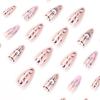 Wearing Nail Art Aurora Nail Snake Flame Eye Nail Art Wearing Nail Art Tablets Finished Products Removable Advanced
