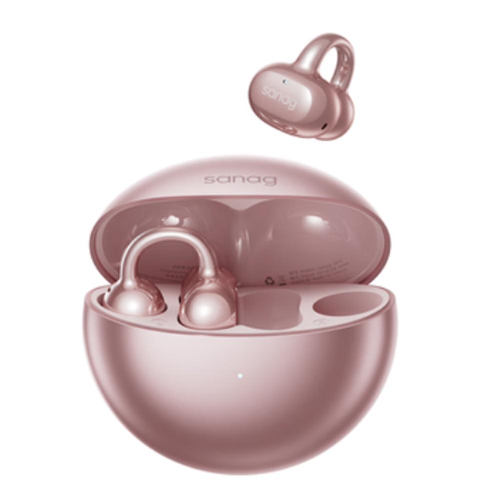 

SANAG Sena S6 Ultra Наушники с заушным креплением Bluetooth-гарнитура Концепция костной проводимости Внутриканальные Спортивные Совместимы с Apple и Xiaomi розового золота