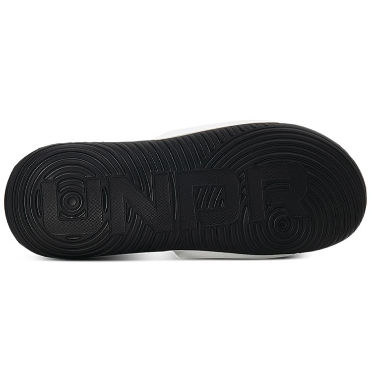 Under Armour Ansa Comfortable Versatile Slide Sandals Men Footwear Black White 3024435-001