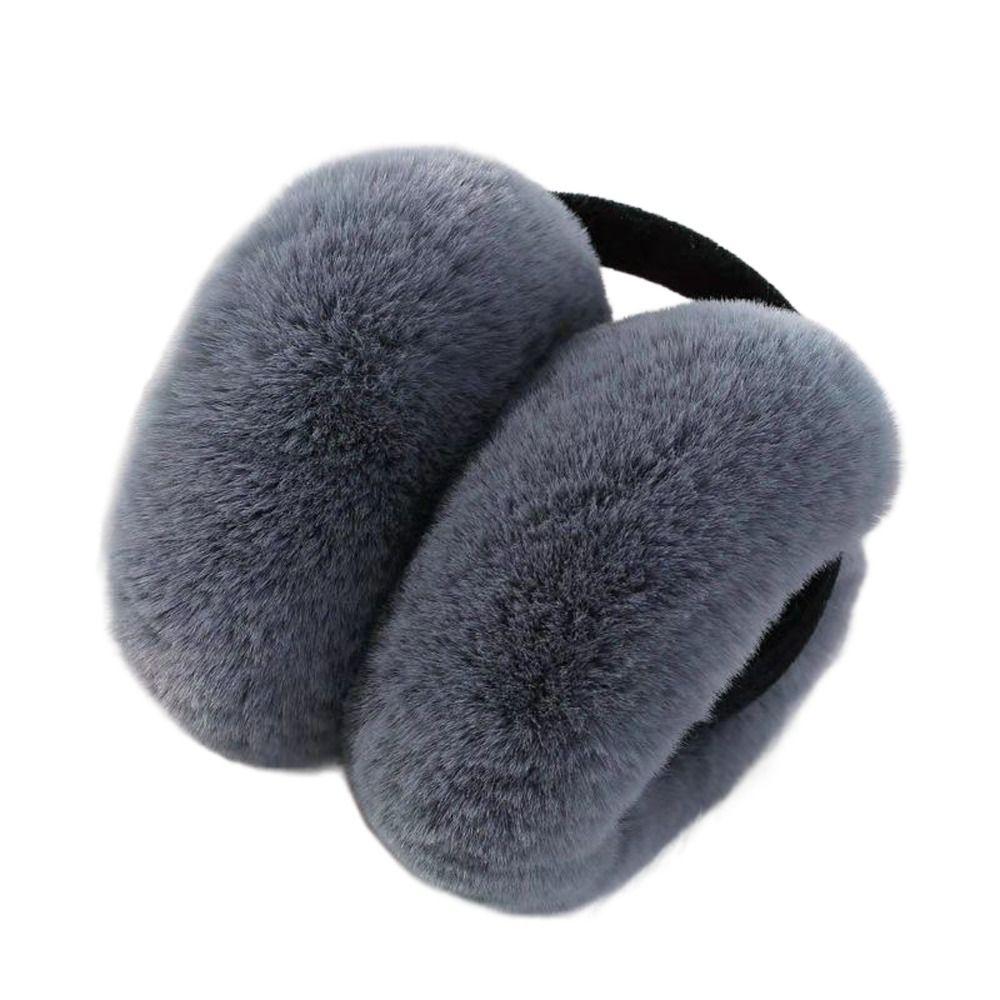 Soft Fashion Windproof Plush Cold-proof Winter Earmuffs Student Earmuffs Ear Cover Girl Earmuffs