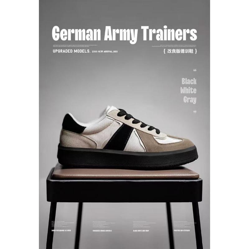 Men S Thick Sole Casual Sports German Trainer Shoes