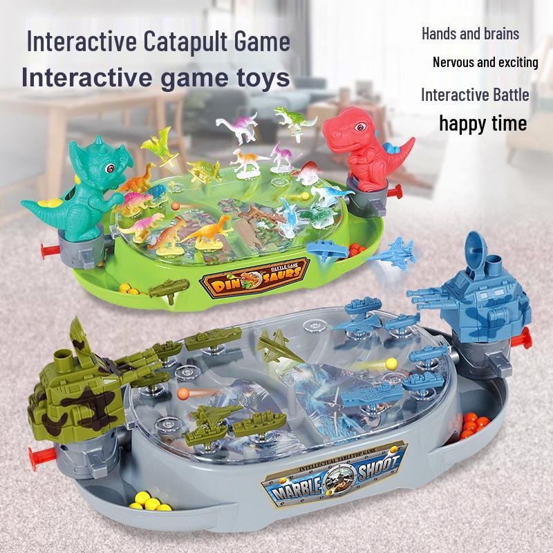 

Cross-Border Dinosaur Battle Game: Parent-Child Interactive Desktop Toy