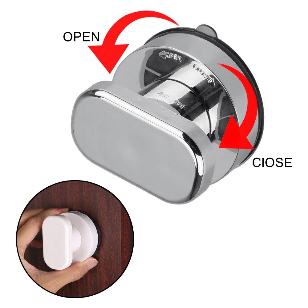 Anti-Slip Handrail With Suction Cup No Drilling Shower Handle Offers Safe Grip For Safety Grab In Bathroom Bathtub Glass Door