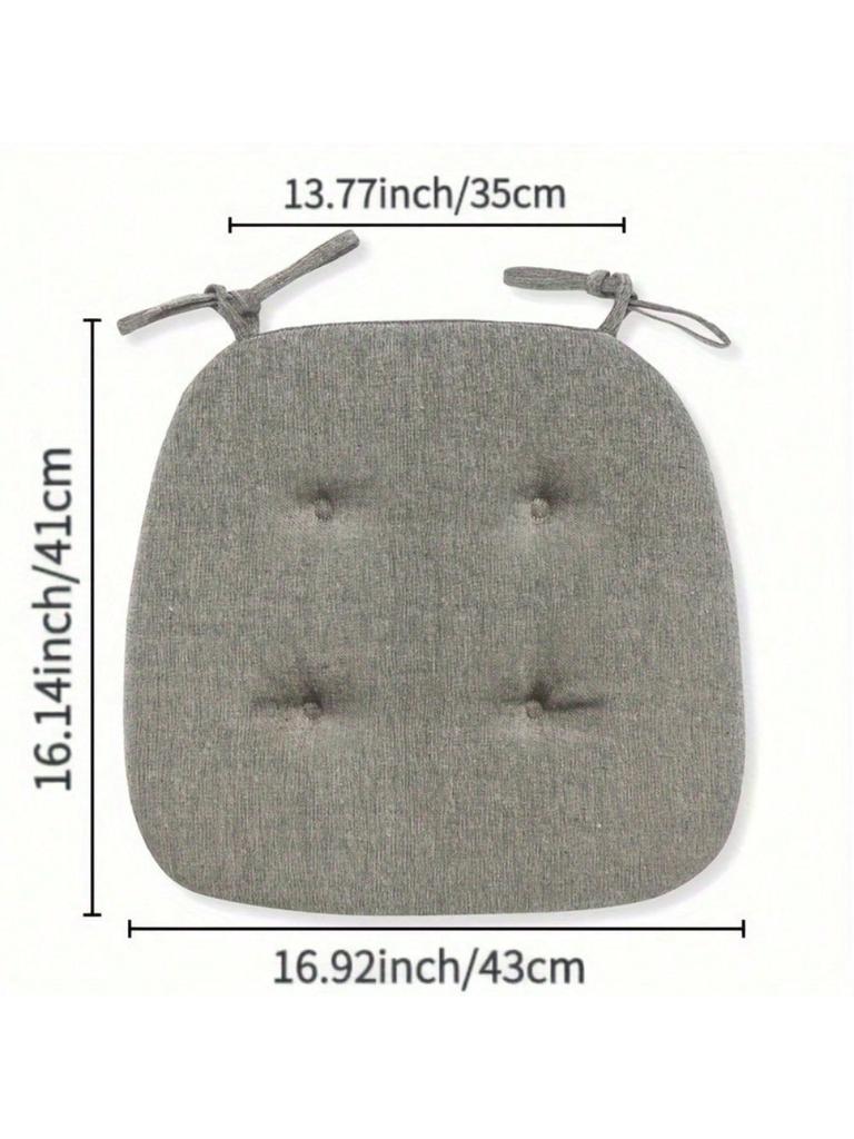 Four Season Universal Seat Cushion, Thick Horseshoe Shaped Cotton Breathable Home Cushion