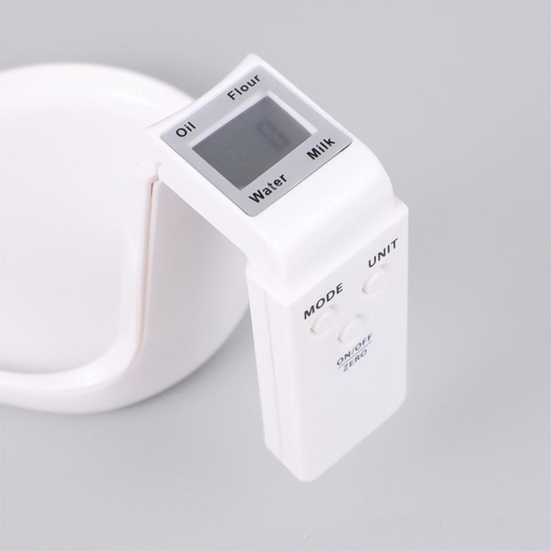High Accuracy Digital Kitchen Scale With 1000ml Measuring Cup Kitchen Weighing Tool for Liquids And Solids Enduring