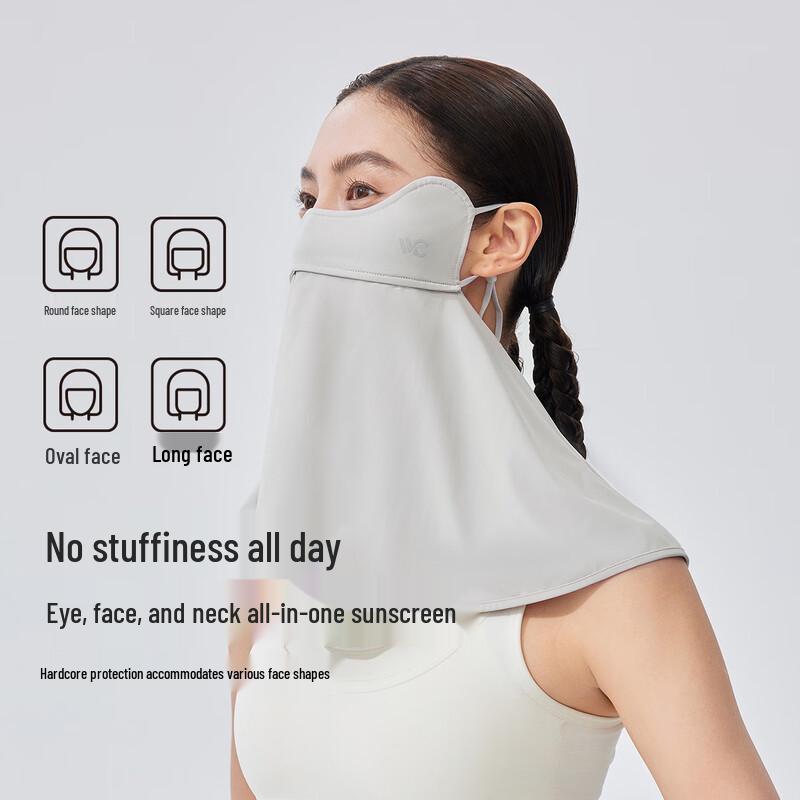 VVC Women's UV Protection Ice Silk Neck Gaiter Mask