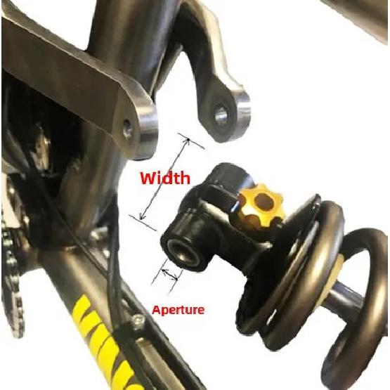 Rear Shock Bushing Shocks Bush for Suspension MTBS Shock Absorption Pivot Bearing Absorption Shaft Sleeve For FOX  For ROCKSHOX