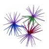 Sea Urchin Baits Lures General Casting Fishing Accessory, Soft Plastic Elastic Body with Flexible Arm Profile, Single Pack for Lake Use