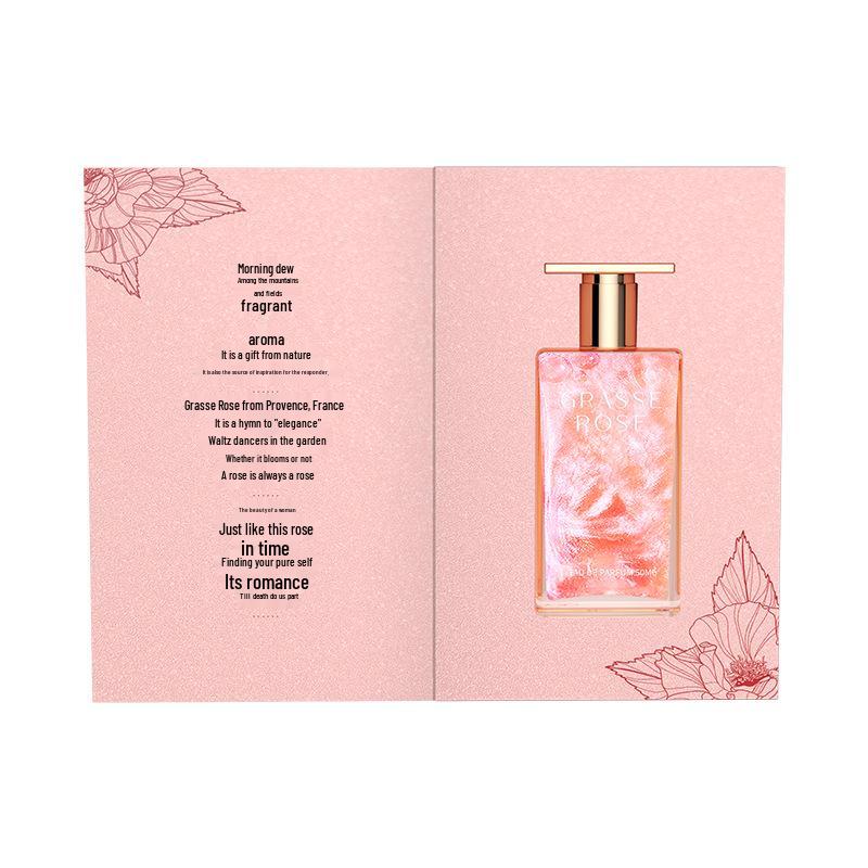 Glass Rose Ladies Perfume - Fresh Long-lasting Light Fragrance