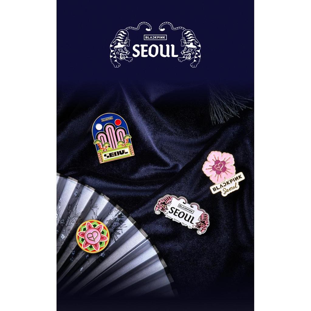 Official BLACKPINK [KOREA EDITION] Pin Badge - Traditional K-Heritage Metal Brooch