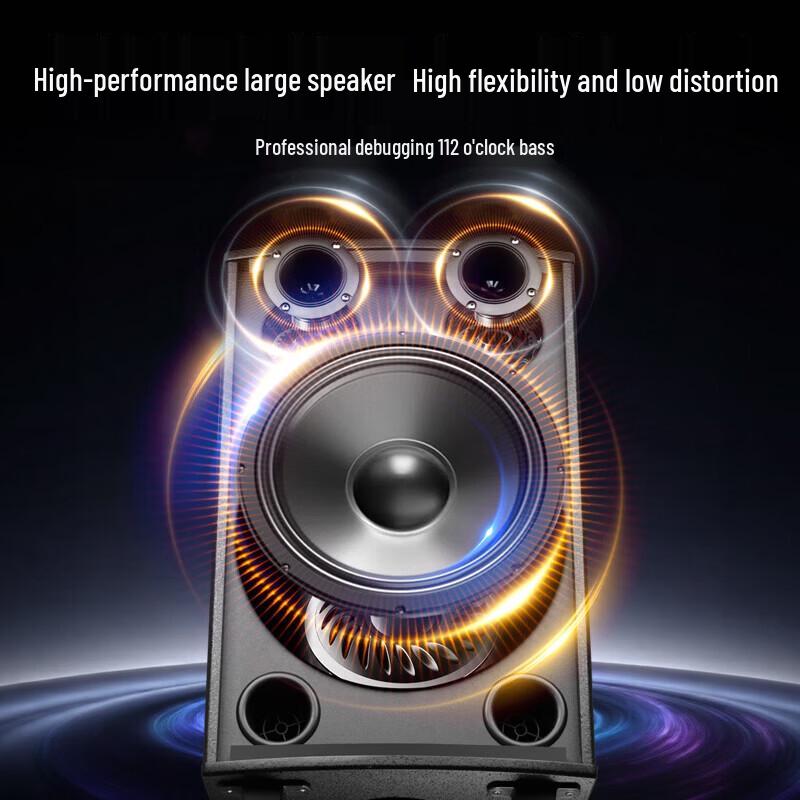 SAST Outdoor Portable Bluetooth Karaoke Speaker with Microphone CN plug (adapter included)