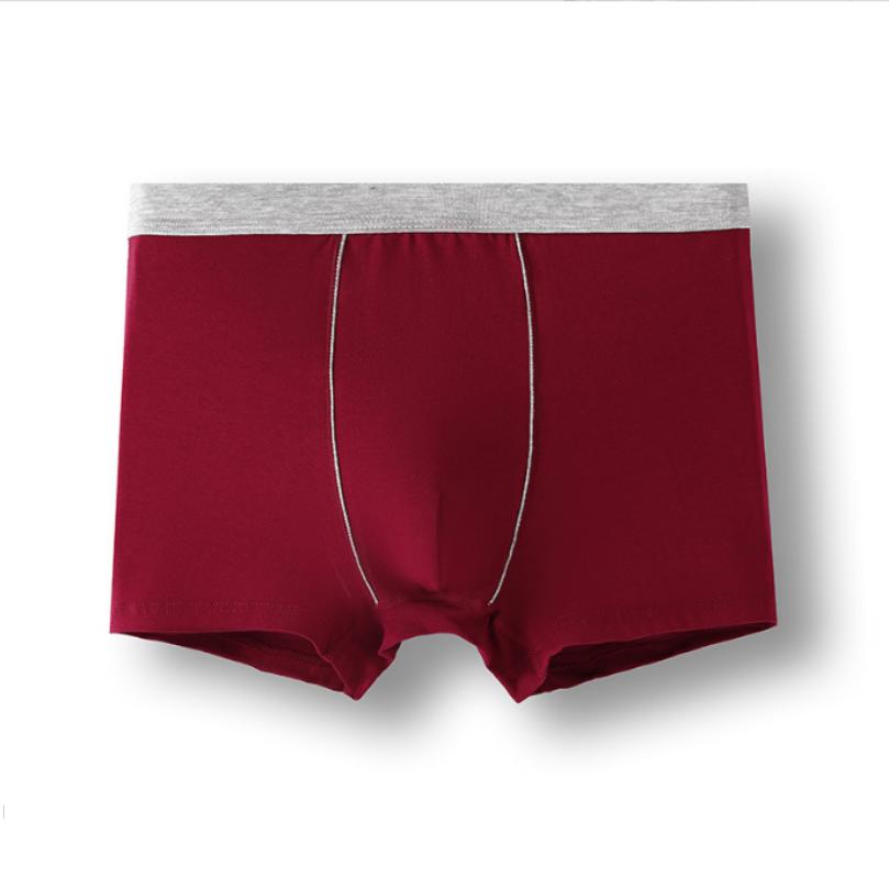 Pamuklu Erkek Boxer Havalandırmalı Büyük Beden Boxer Külot Düz Yumuşak Boxer Külot İç GiyimXL 2XL 3XL 4XL 5XL 6XL 7XL 8XL 9XL