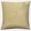 Gold Christmas Decoration Series Pillow Gift Home Office   Bedroom Sofa Car Cushion Cover