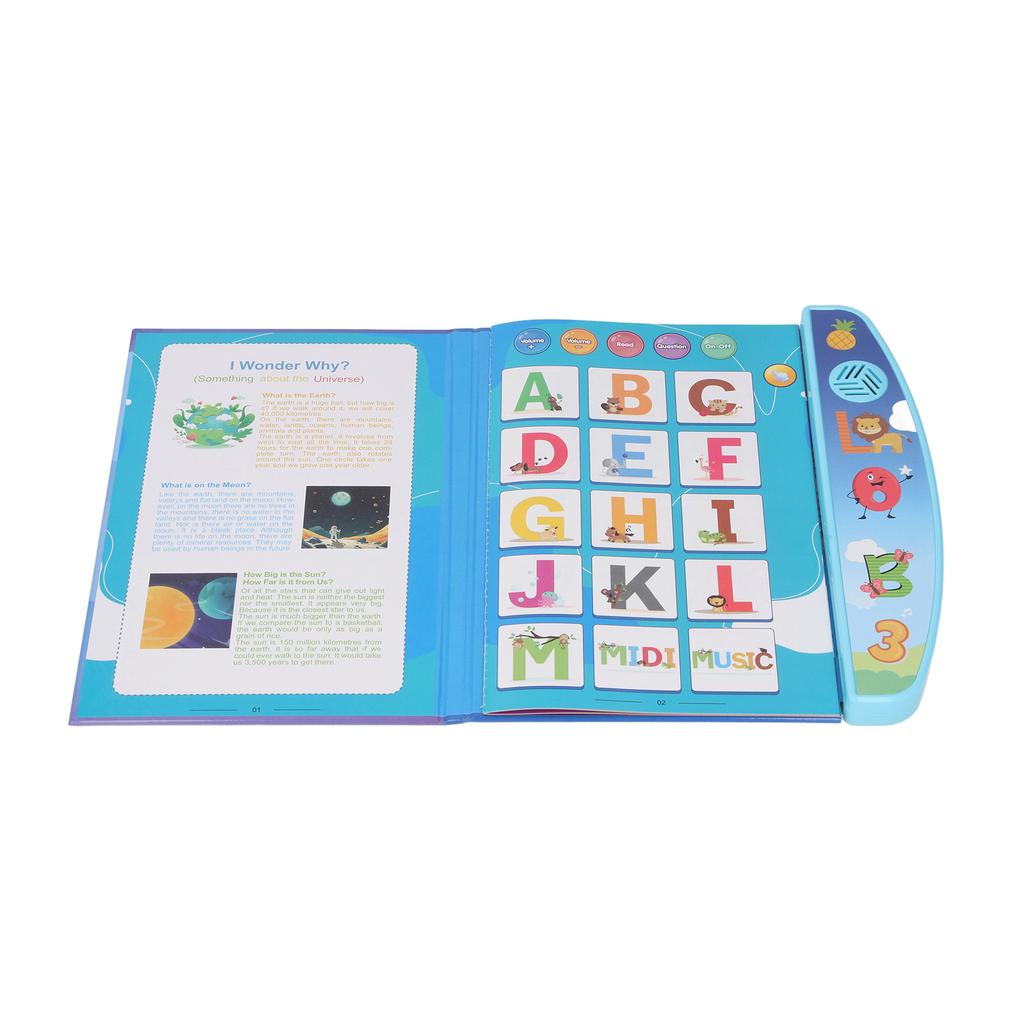 Children Electronic Book English Educational Sound Book Smart Toy Electronic Book for Kids Students