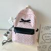 Schoolbag Gentle Lace Design Girl Heart Small Backpack Korean School Bag Elementary School Class Backpack Girlfriend Travel Back