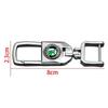 Car Sticker 1pcs Metal Decoration Keychain Holder Car Keychain Accessories for Skodas Octavia A5 A7 Kodiaq Fabia Rapid Superb 2