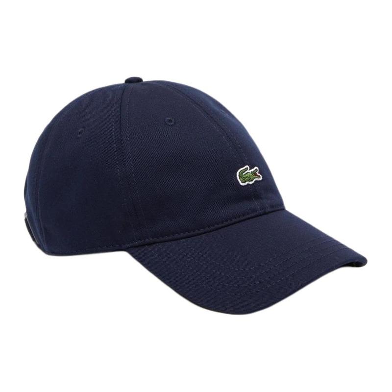 Lacoste Embroidered logo organic cotton cap