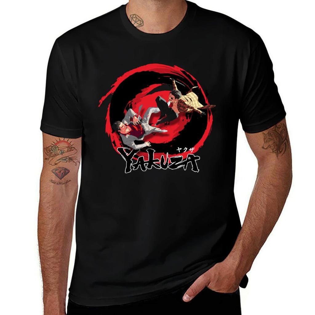 Majima And Kiryu Tshirt All Weather Casual Short Sleeve