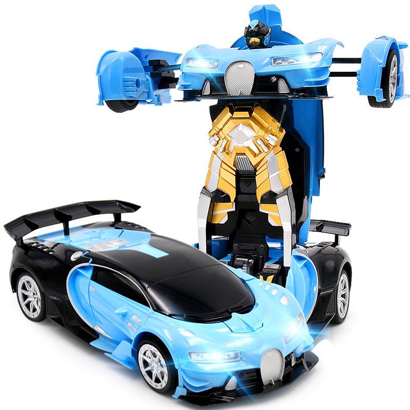 1:12 Remote Control Gesture Sensing Transforming Car Toy - 677 Transforming Robot