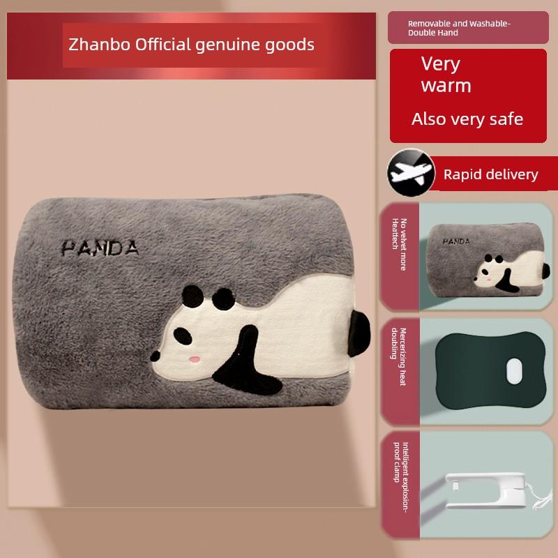 Hot Water Bag Rechargeable Hand Warmer Winter Hot-Water Bag Heating Pad Explosion-Proof Genuine Goods Hand Warmer Electric Warming Rechargeable