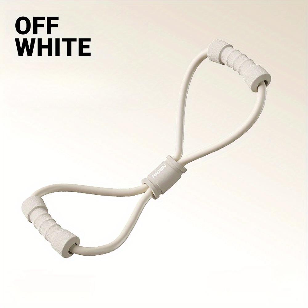 Натяжение каната Йога Тренажерный зал Резиновый рычаг Сопротивление 8-образный Фитнес Силовое оборудование Домашний спортзал Грудной эспандер Эластичная лента