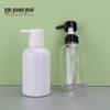 In Stock: 500ml Transparent PET Plastic Lotion & Shampoo Bottle, Travel Size, Empty Packaging