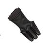 Huwairen Cowhide PU Velvet Hunting & Archery Three-Finger Gloves with Arm Guard
