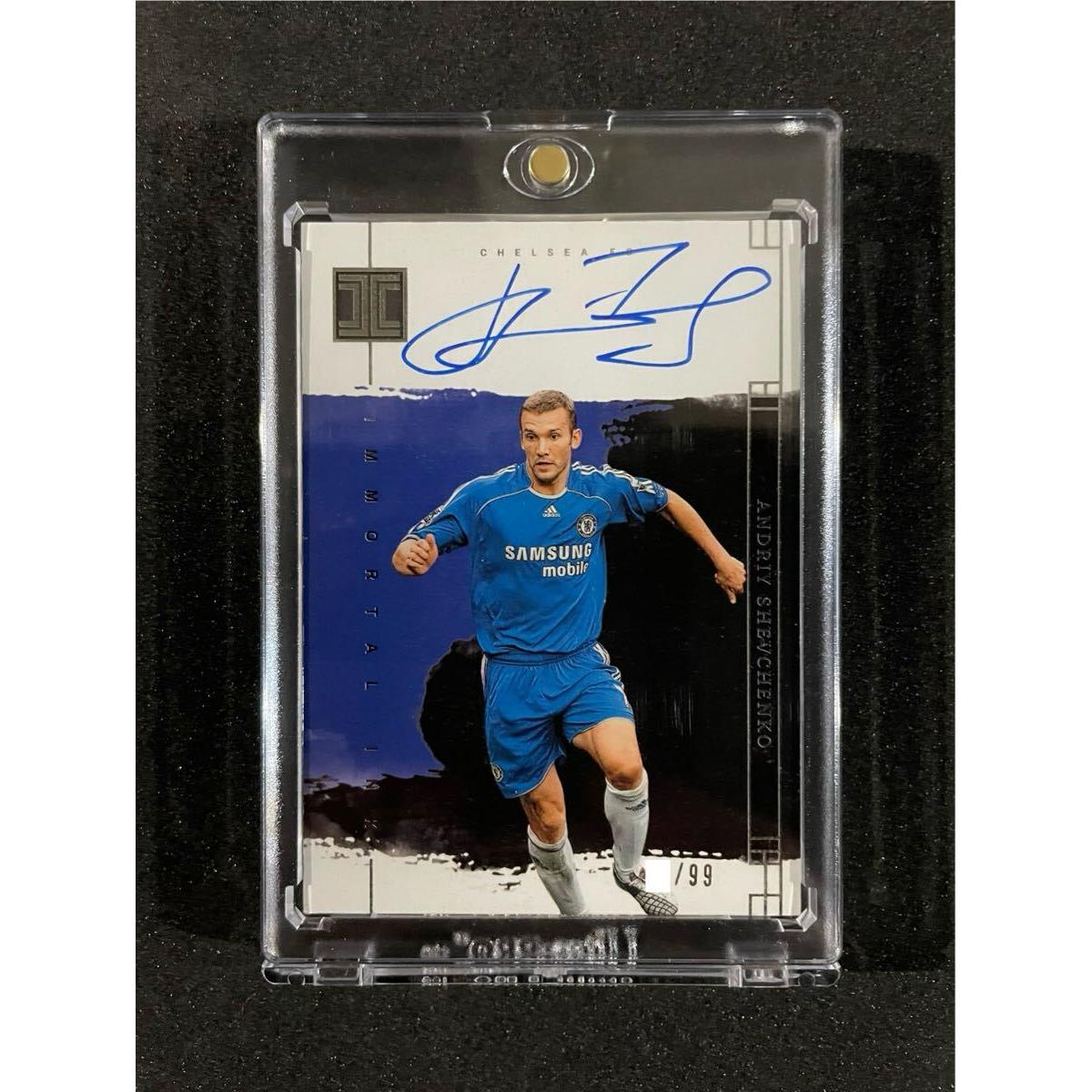 Б/у 2023-24 PANINI IMPECCABLE Шевченко Автограф 99siri Рукописный Челси Шевченко