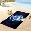 Manchester City Football Club Print Beach Towel, Large Soft Quick Dry Towel for Beach Camping Swimming