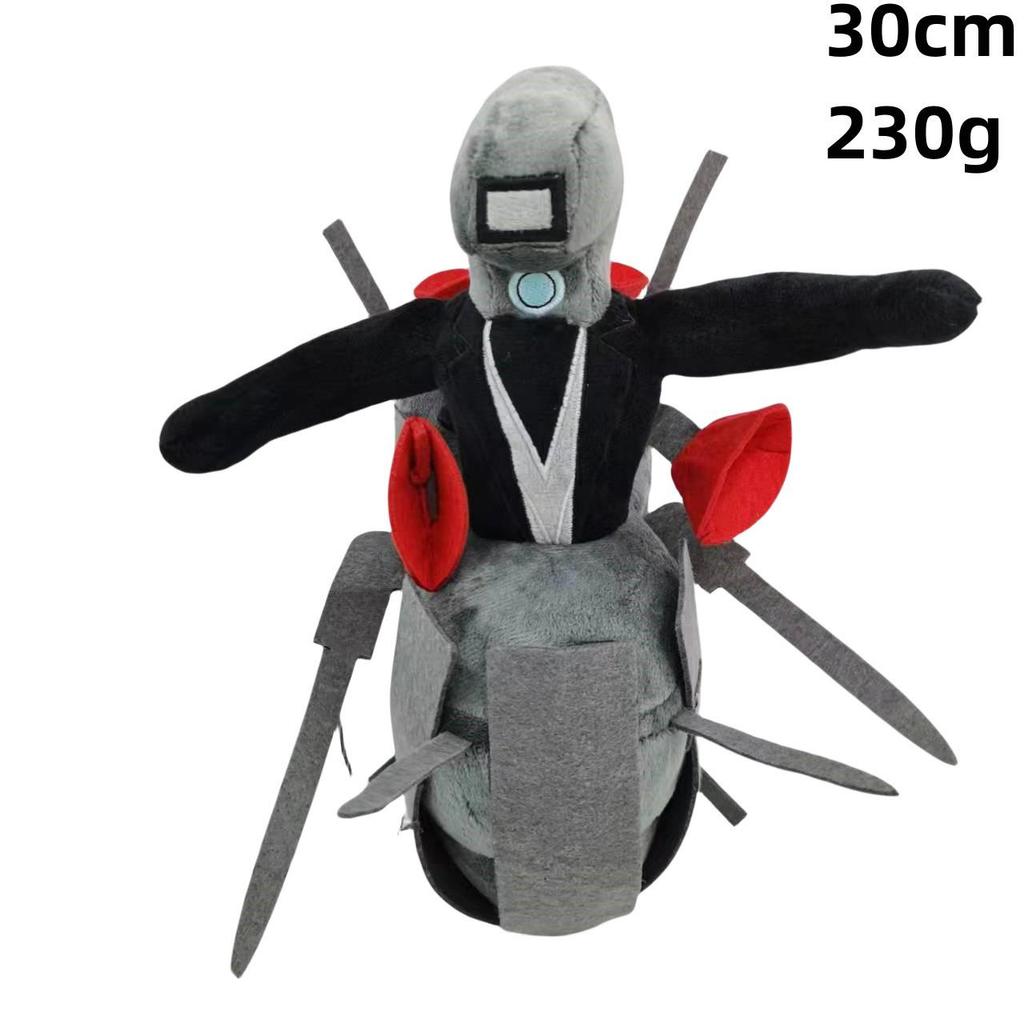 Skibidi Toilet Plush Toy - Cross-Border Adventure with Titan Speaker and Monitor Men