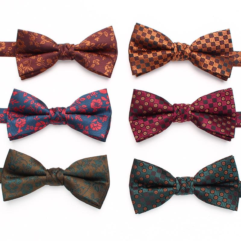 Men'S Bow Tie British Striped Business Bow Tie Wedding Groom Wedding Shirt Suit Bow Tie Accessories