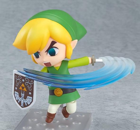 Nendoroid The Legend of The Wind Waker HD Link Waker ABS PVC Painted Action Figure Zelda (Wind Ver.) Non-scale &