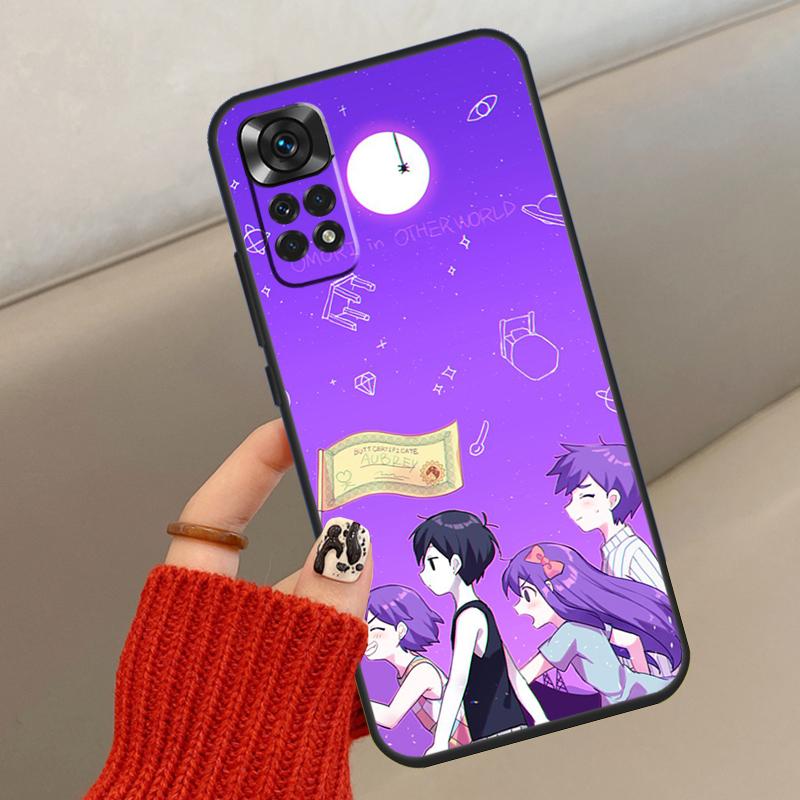 Omori Game Case For Xiaomi Redmi Note 10 Pro 8 9 12 11 Pro 8T 9S 10S 11S Redmi 9 10 10C 9A 9C Cover