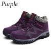 Herren- und Damen-Winterstiefel, Baumwolle, warm, bequem, Schneestiefel, rutschfeste Stiefeletten, Outdoor-Wanderstiefel