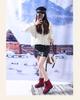 Korean Style High-top Snow Boots for Men and Women, Plus Size, with Velvet Lining and Front Lace-up.