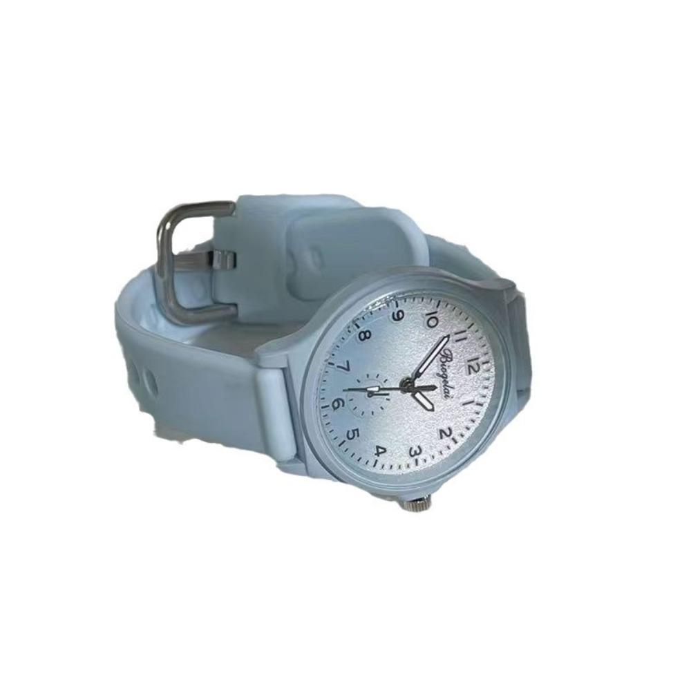 Silicone Strap Quartz Watch Quartz Movement Watch Creative Women's Watch  Gift