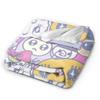 Tamagotchis Cartoon Blanket Velvet Electronic Pets Portable Super Soft Throw Blankets for Home Outdoor Plush Thin Quilt
