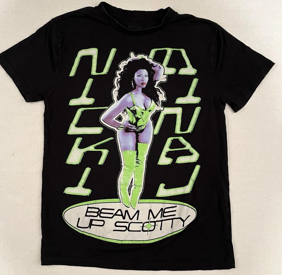 Nicki Minaj Beam Me Up Scottie Concert Band Tour T-shirt size S-5XL M