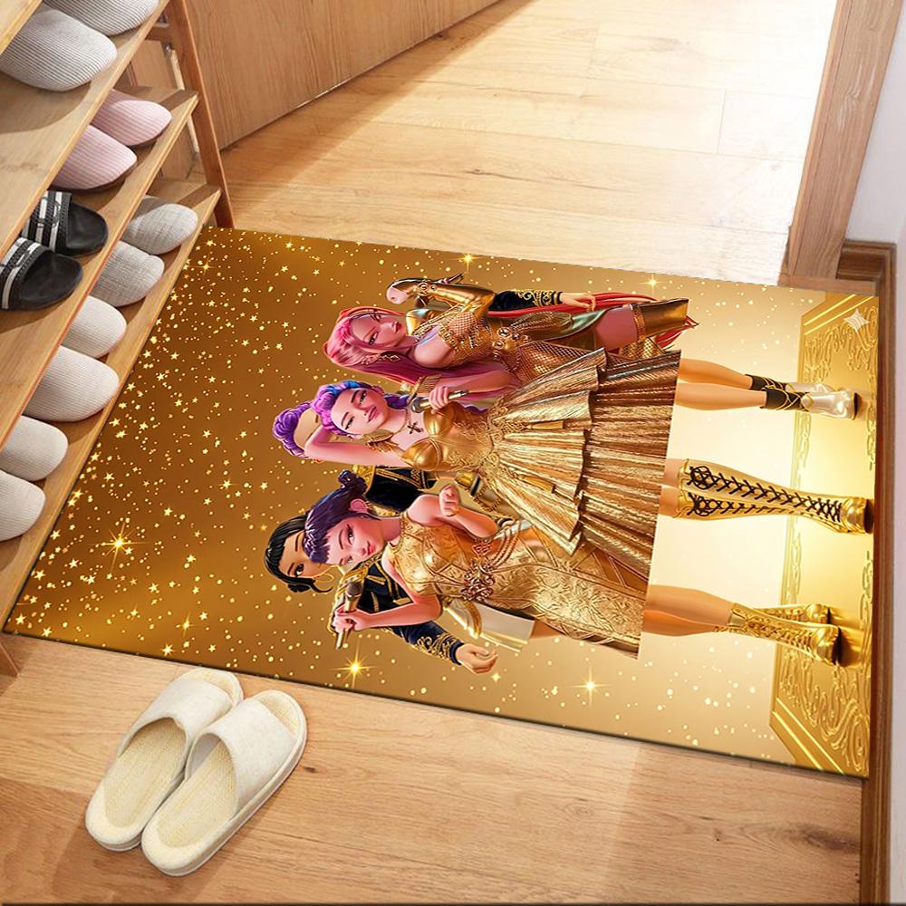 Futuristic Fashion Party Square rugs are a great choice for living rooms, bedrooms, home décor, and as gifts.