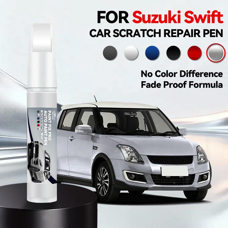

Hot Car Dedicated For Suzuki Swift Car Paint Repair Pen Touch Up Scratch Remover DIY Auto Accessories Black White Blue Red Silve срібний