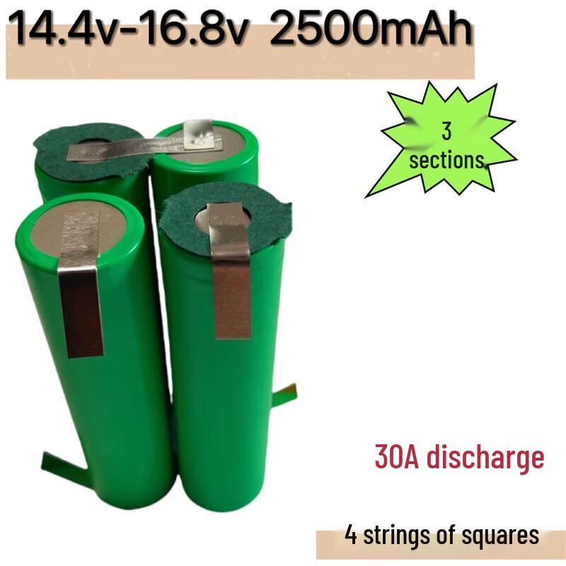 18650 Li-ion Battery Pack for Hand Drills (2-Pack)
