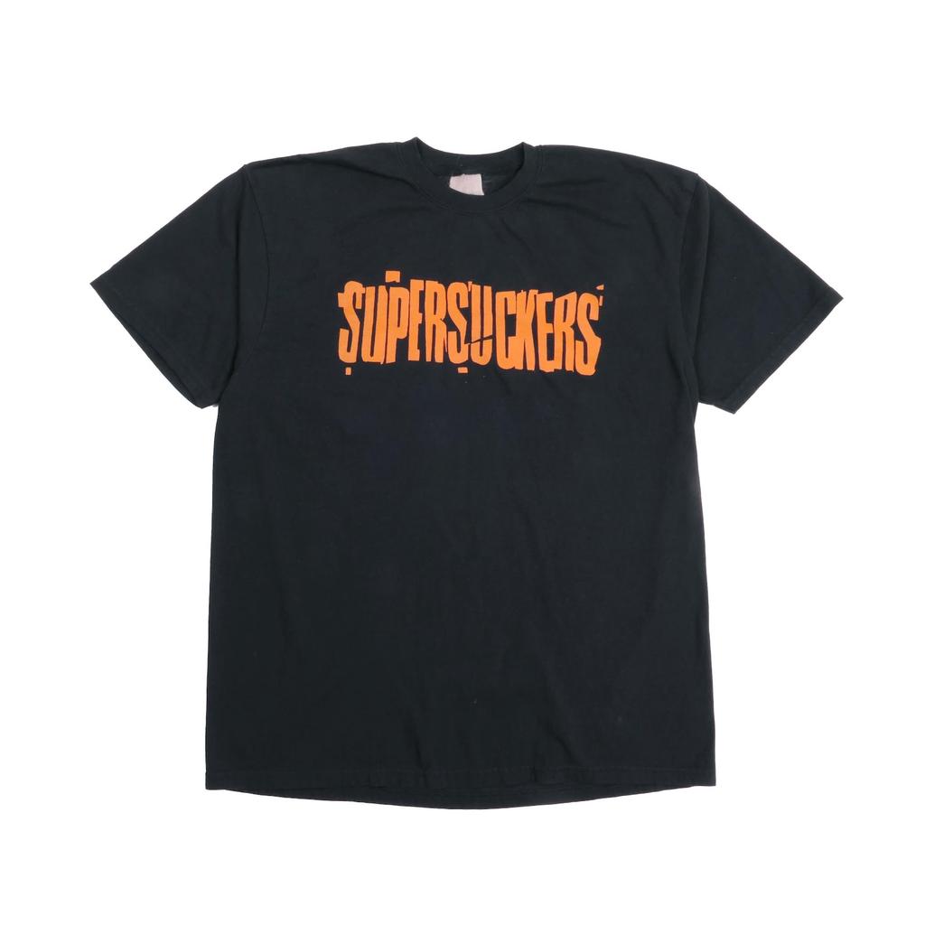 T-shirt Punk Supersuckers Tessuto Pesante Nera Evil Powers Must've Been High Album Rock Americano - XL