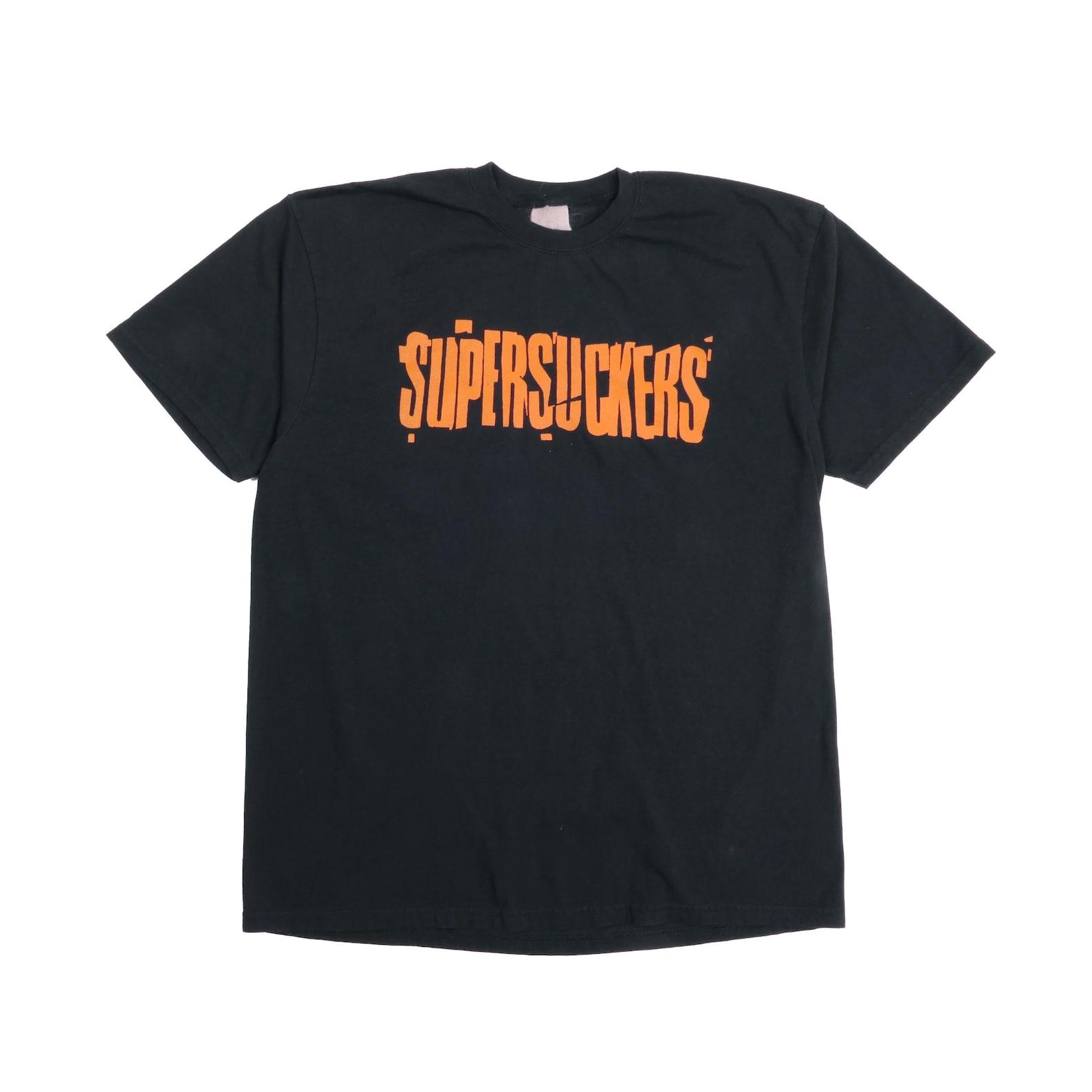 The Supersuckers Punk Band Tee Heavyweight Black Shirt Evil Powers Must ve Been High Album American Rock - XL 4XL