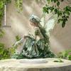Creative Green Angel - 2D Flat Acrylic Desktop Ornament, Wall Decor Art, Four Seasons Decoration, Novelty Home Decor, Perfect Durable for Bedroom