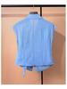 2026 Summer Irregular Short-Sleeve Shirt & Wide-Leg Pants Two-Piece Set