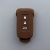Silicone Car Key Cover Case for Mitsubishi Delica D5 Outlander 2014 Pajero Remote Key Car Accessories Bag