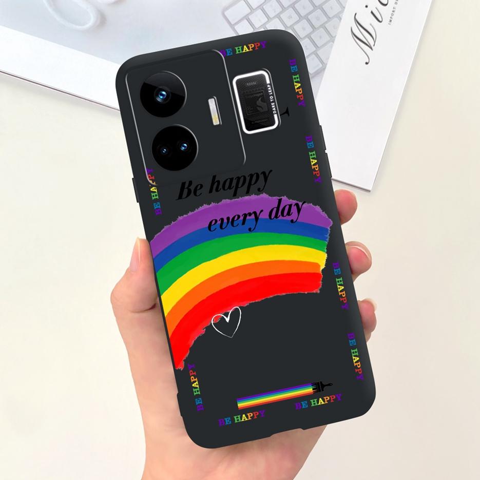 For Realme GT Neo 5 Case RMX3706 Stylish Art Painted Back Cover Soft TPU Phone Case For Realme GT Neo5 240W Fundas 6.74'' Bumper