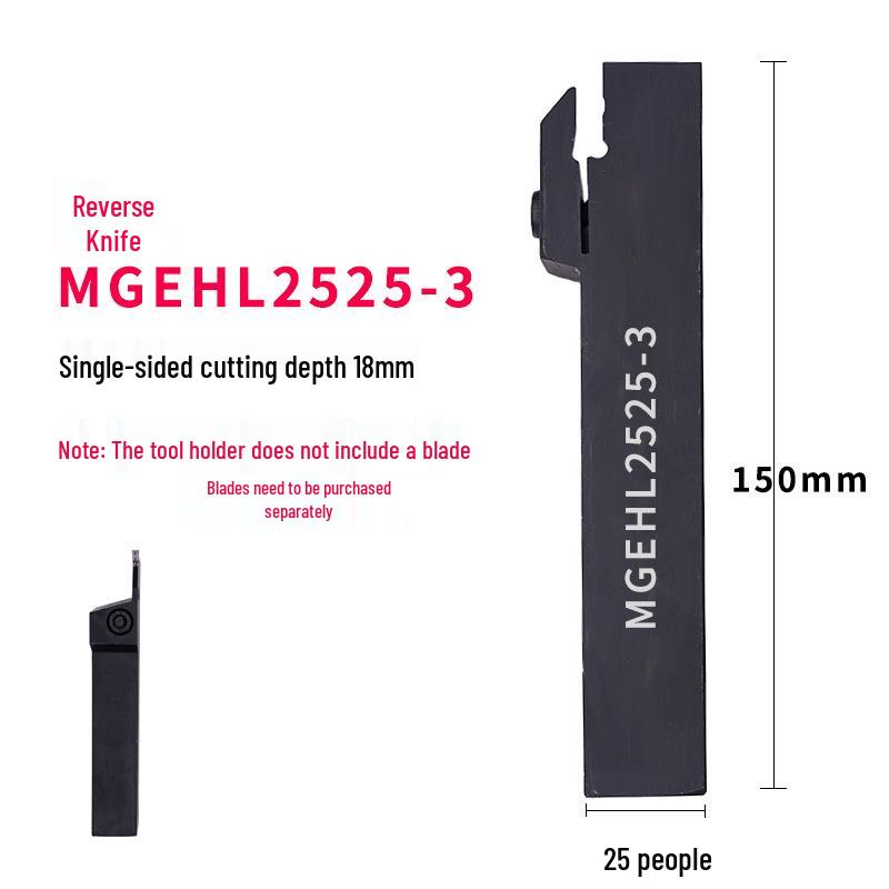 3mm Outer Diameter Grooving Tool Holder MGEHR/MGEHL Series