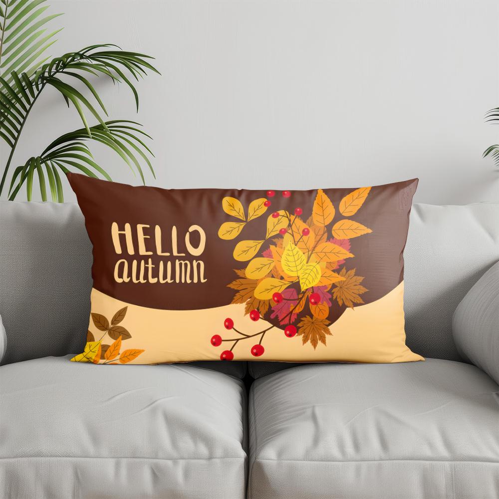 

Декор для дома Хэллоуин Бу Привидение Наволочка Подходит для дивана Спальни Автомобиля Наволочка для подушки Подушка Прямоугольная Подушка для спины 30x50cm