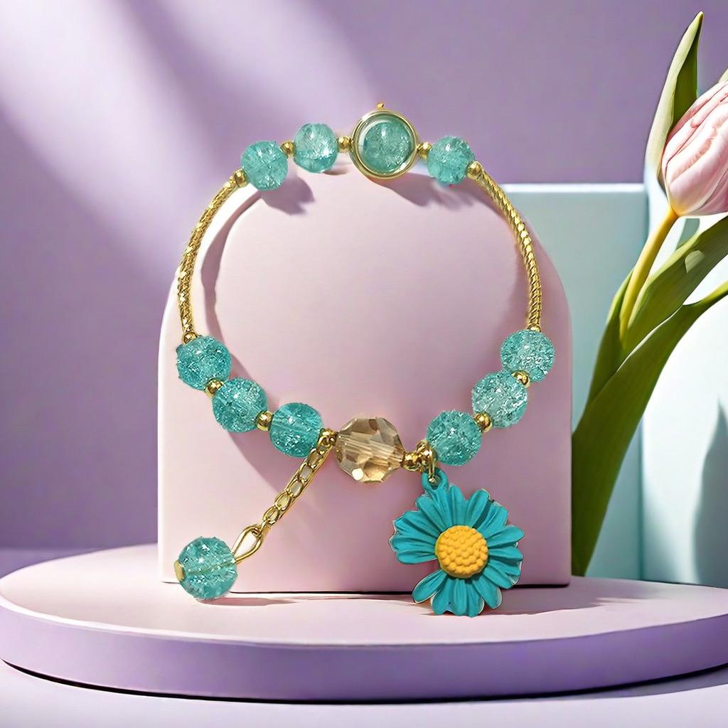 2025 Jadeite Green Jade Rabbit Bracelet: High-End Chinese Style, Year of the Snake, Elegant Women's Niche Beaded Design